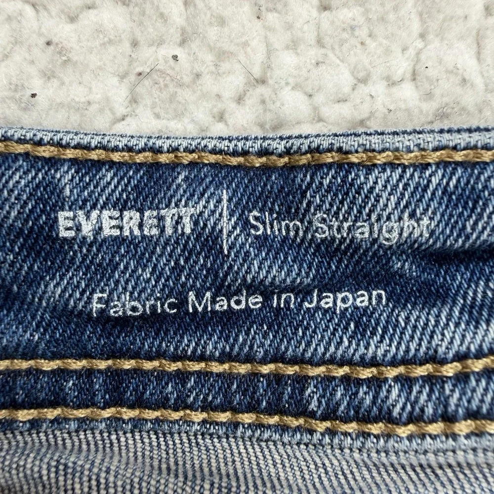 AG Everett Slim Straight Jeans Men's 32x32 Japanese Denim Minimalist Casual